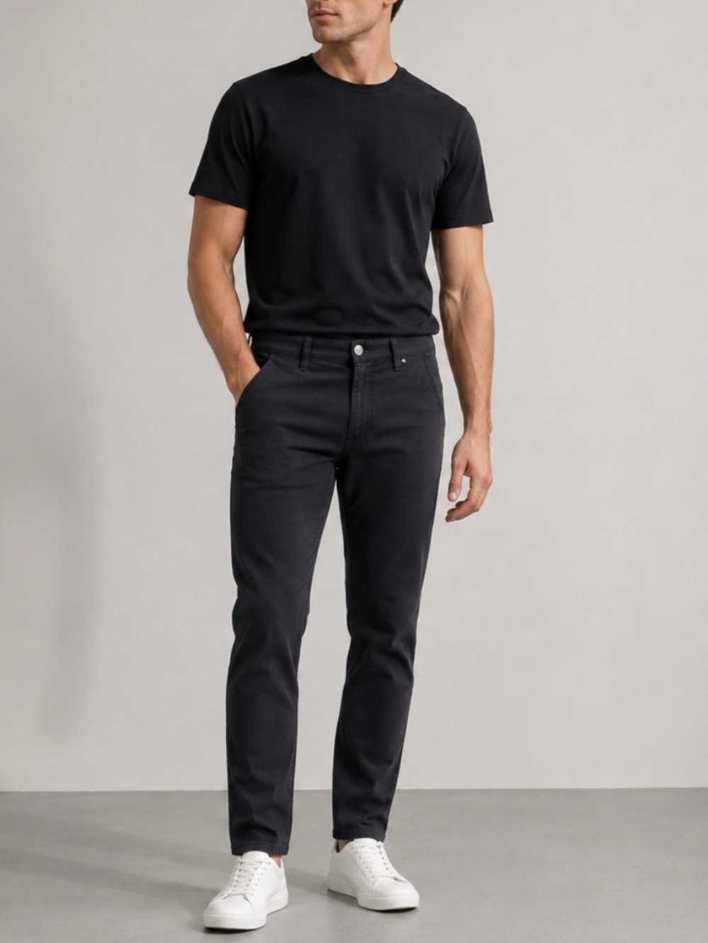 Theory Haydin Black Straight Slim Fit Jeans Men’s Size 34